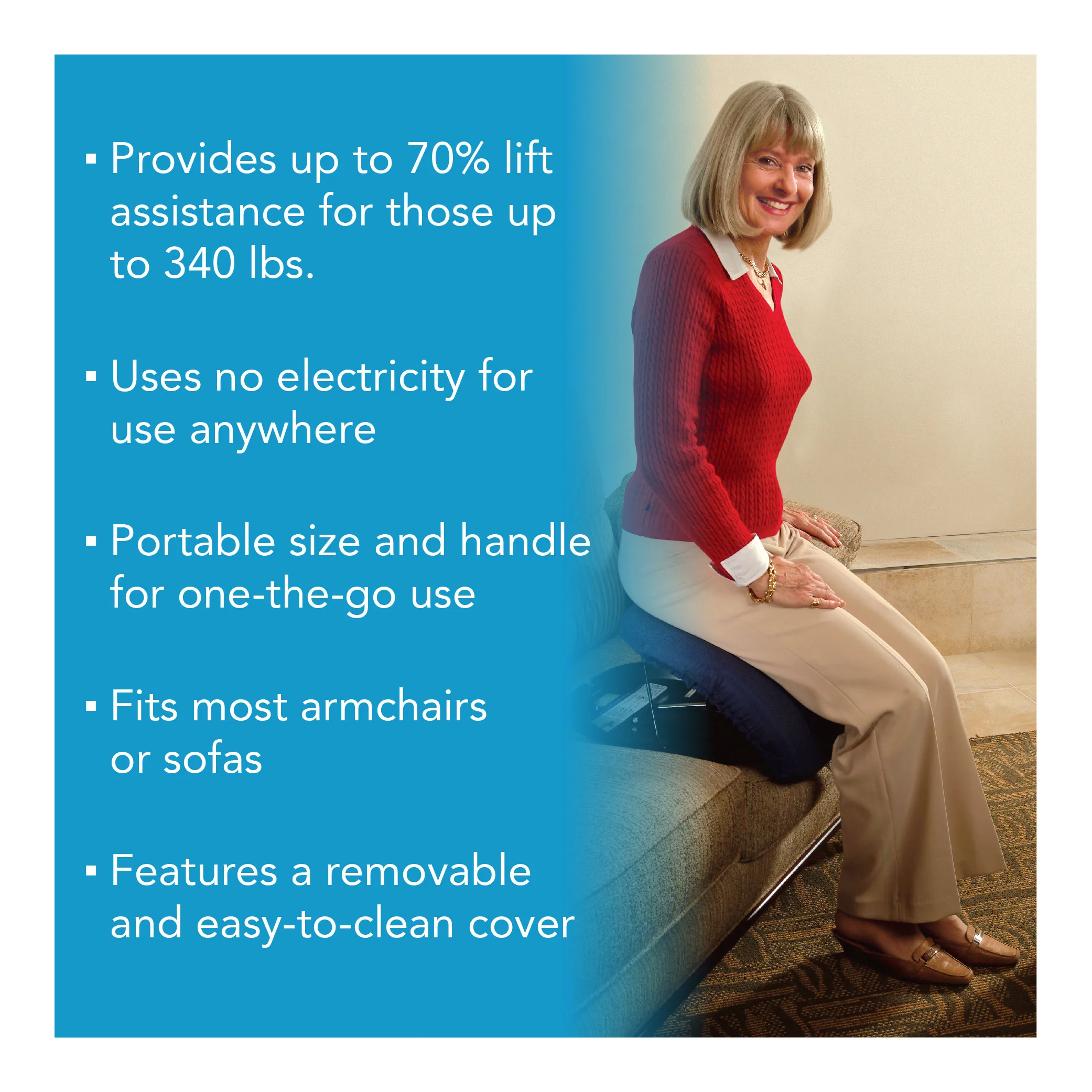 Carex Upeasy Seat Assist Plus - Image 4