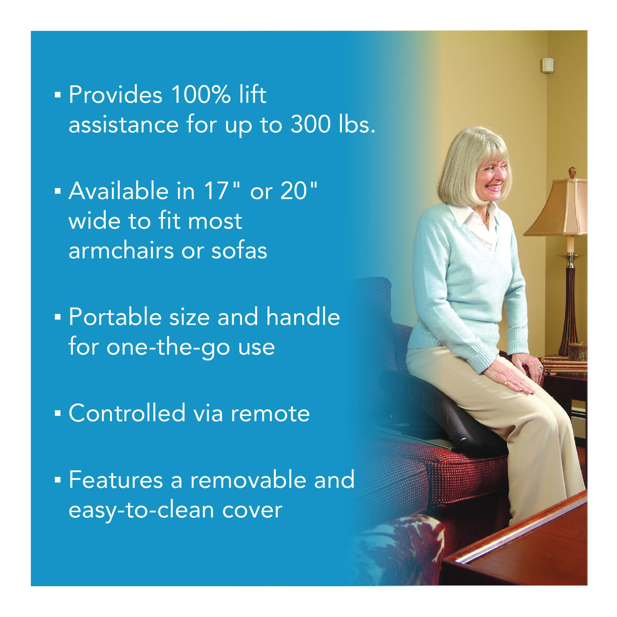 Carex Uplift Premium Power Seat - Image 4