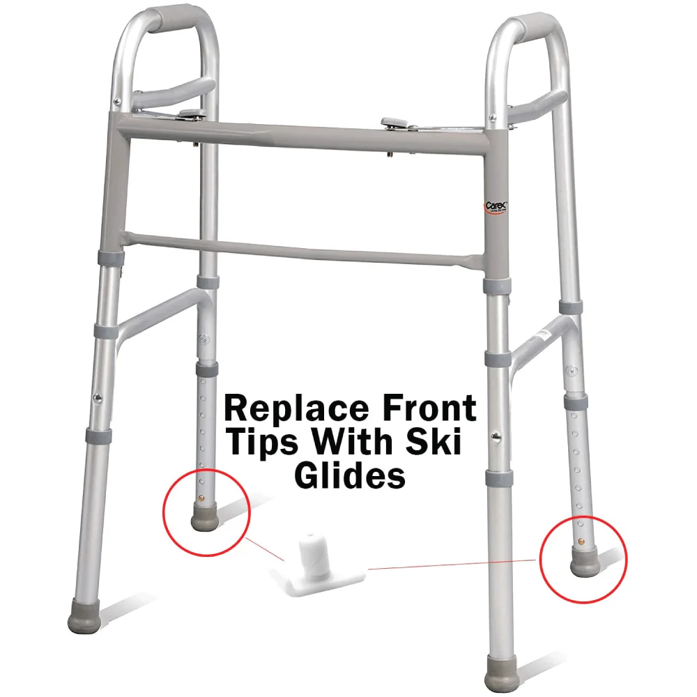 Carex Walker Ski Glides - Image 2