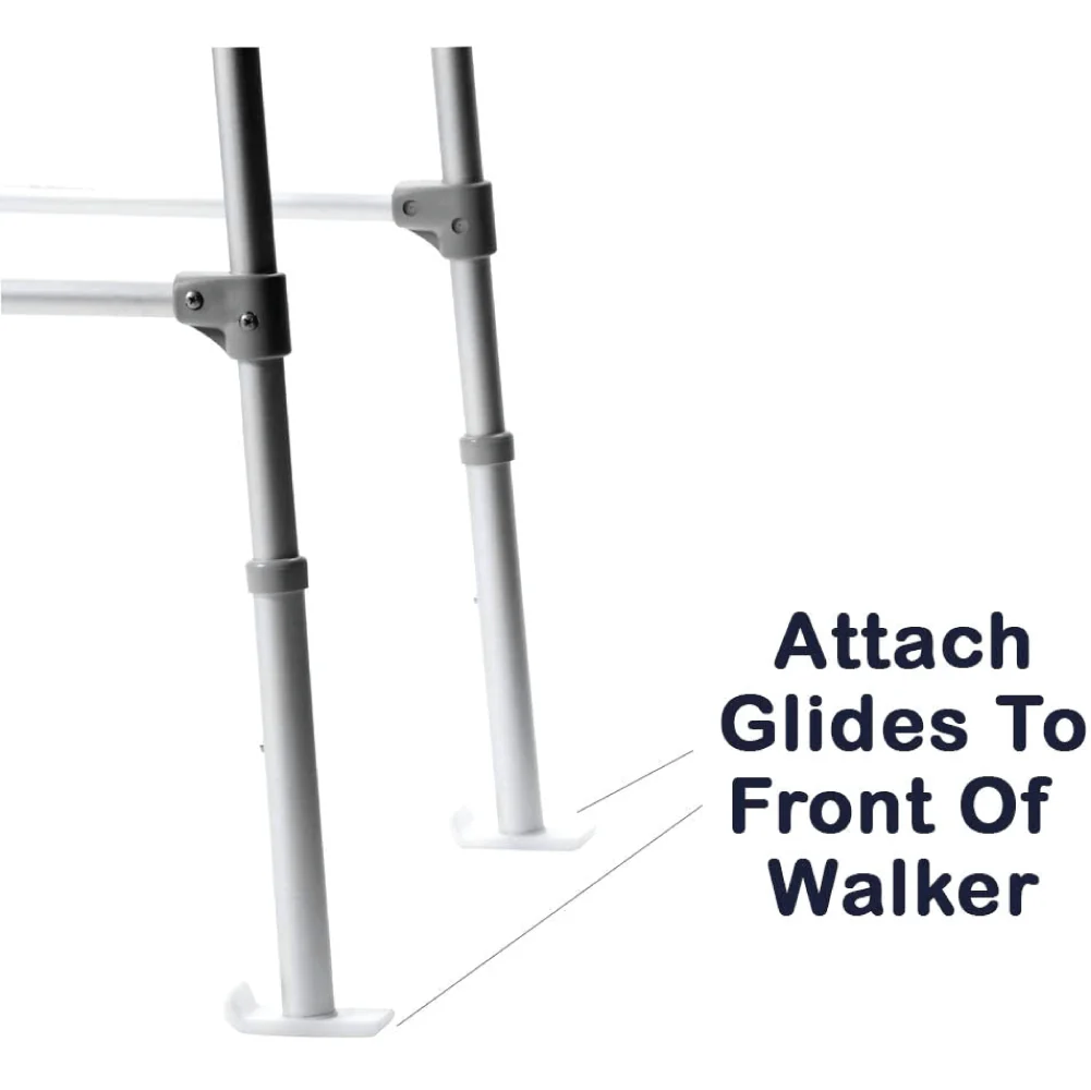 Carex Walker Ski Glides - Image 3
