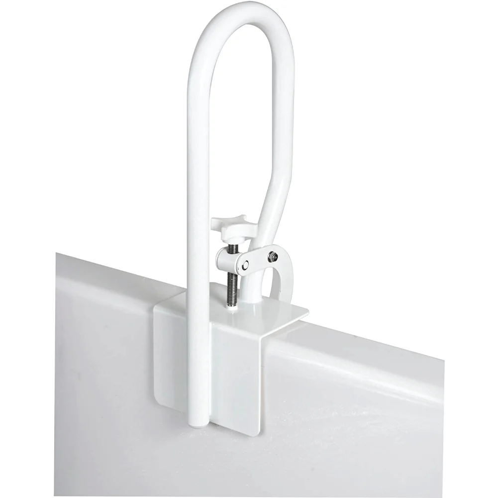 Carex White Bathtub Rail