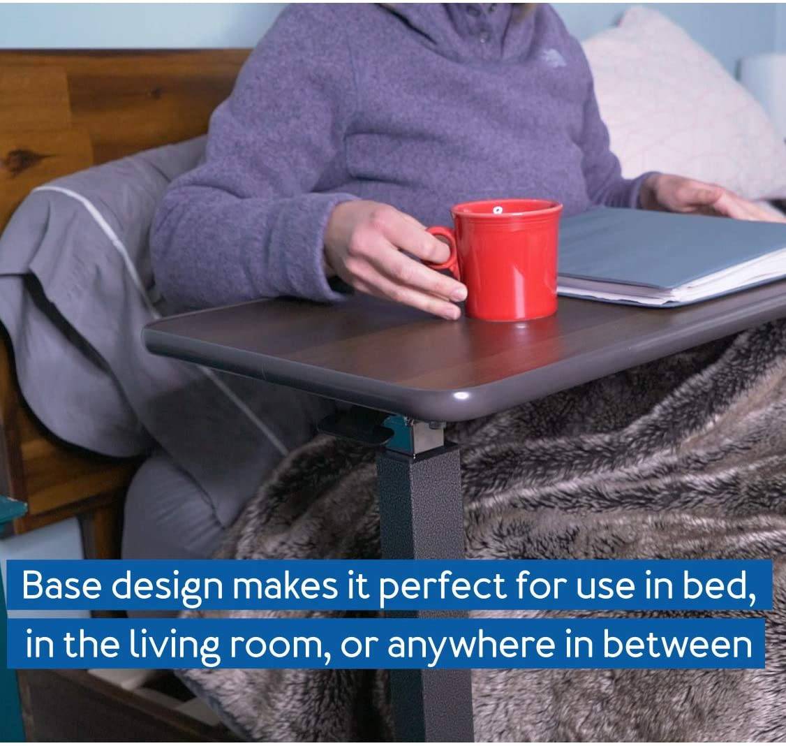 Carex Woodgrain Top Overbed Table - Image 7