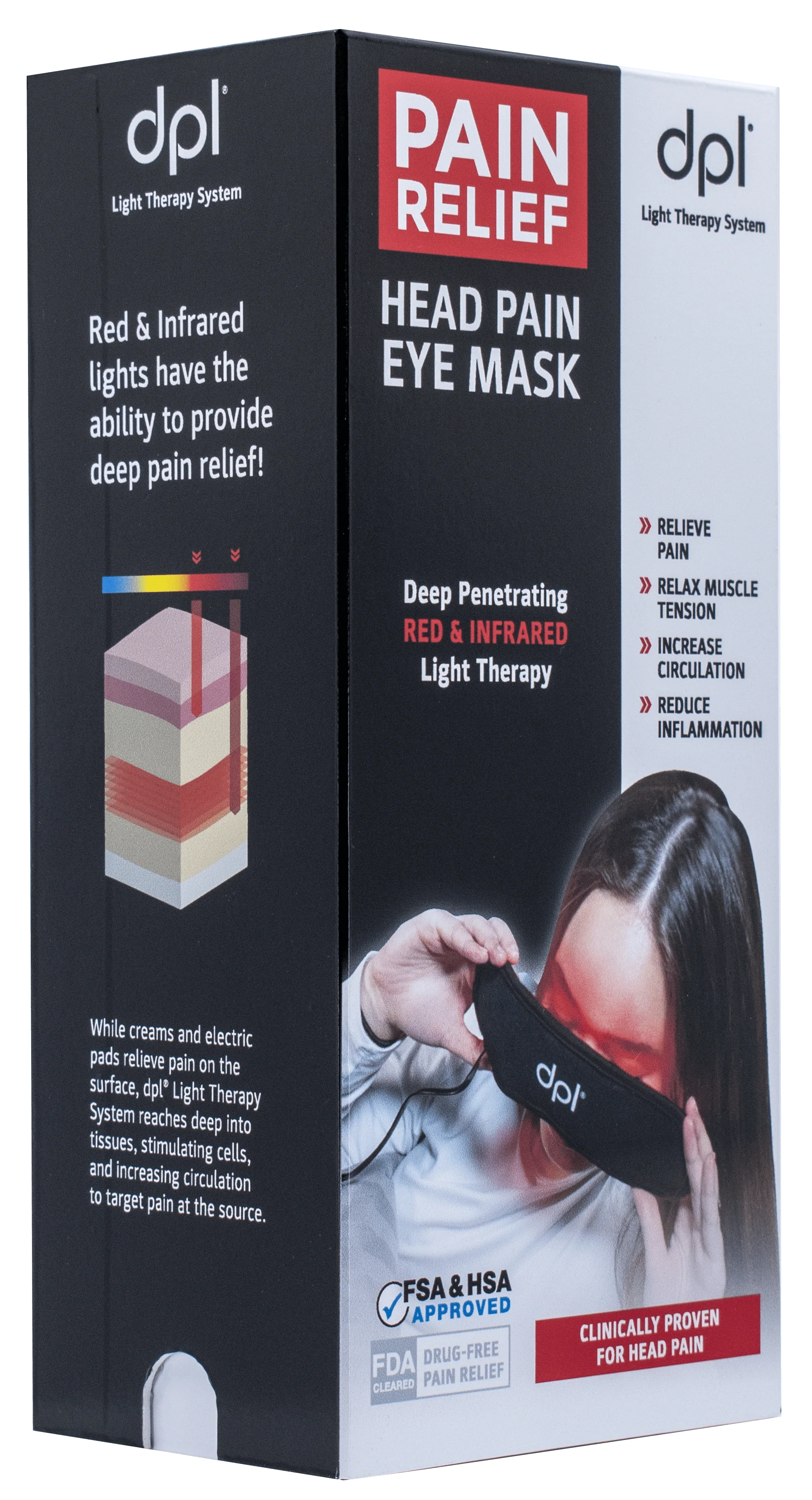DPL Red Light Therapy Eye Mask for Pain Relief - Image 13