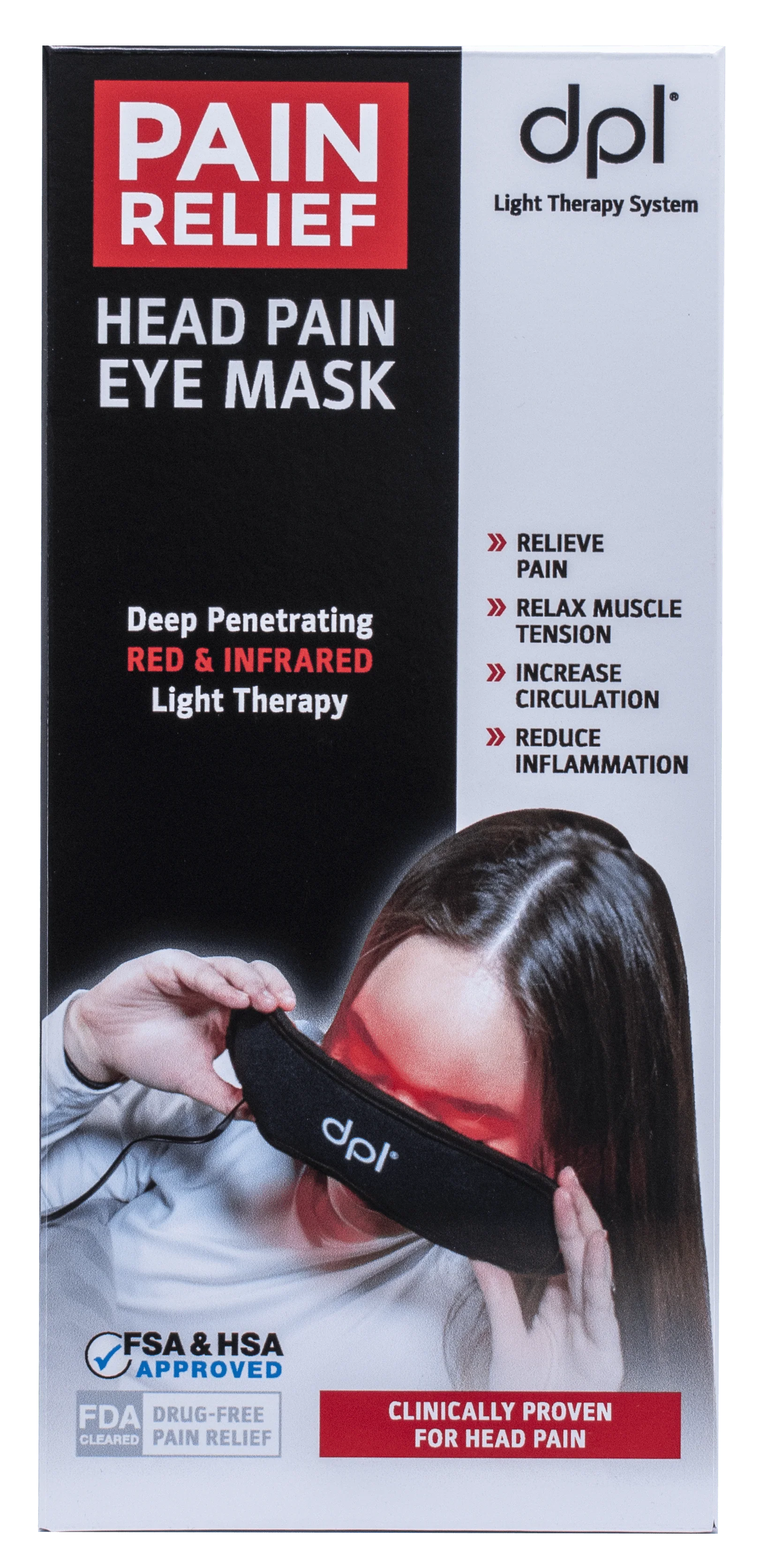 DPL Red Light Therapy Eye Mask for Pain Relief - Image 14