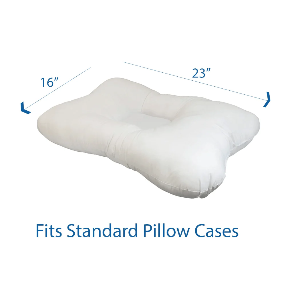 Roscoe Fiber Filled Cervical Indentation Pillow - Image 4