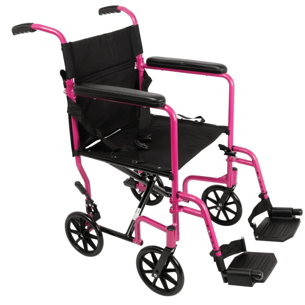 ProBasics Aluminum Transport Chair with 19” Seat - Image 14