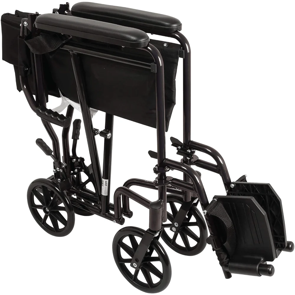 ProBasics Aluminum Transport Chair with 19” Seat - Image 8