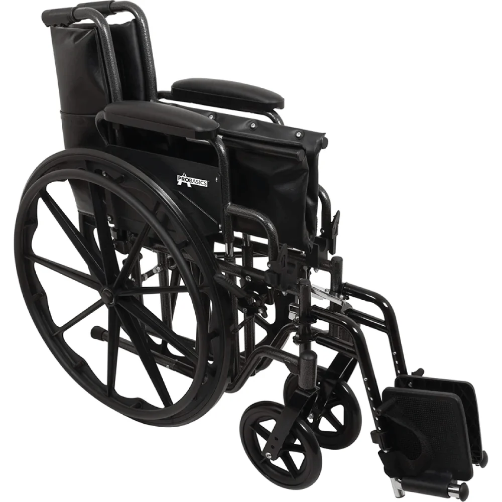 ProBasics K2 Wheelchair with Flip-back Arms and Hemi-Height Position - Image 6