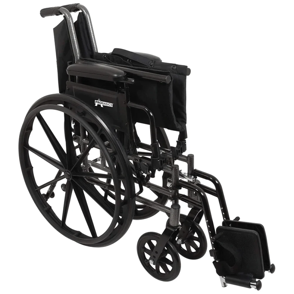 ProBasics K3 Lightweight Wheelchair with Flip-Back Arms and Seat Extension - Image 12