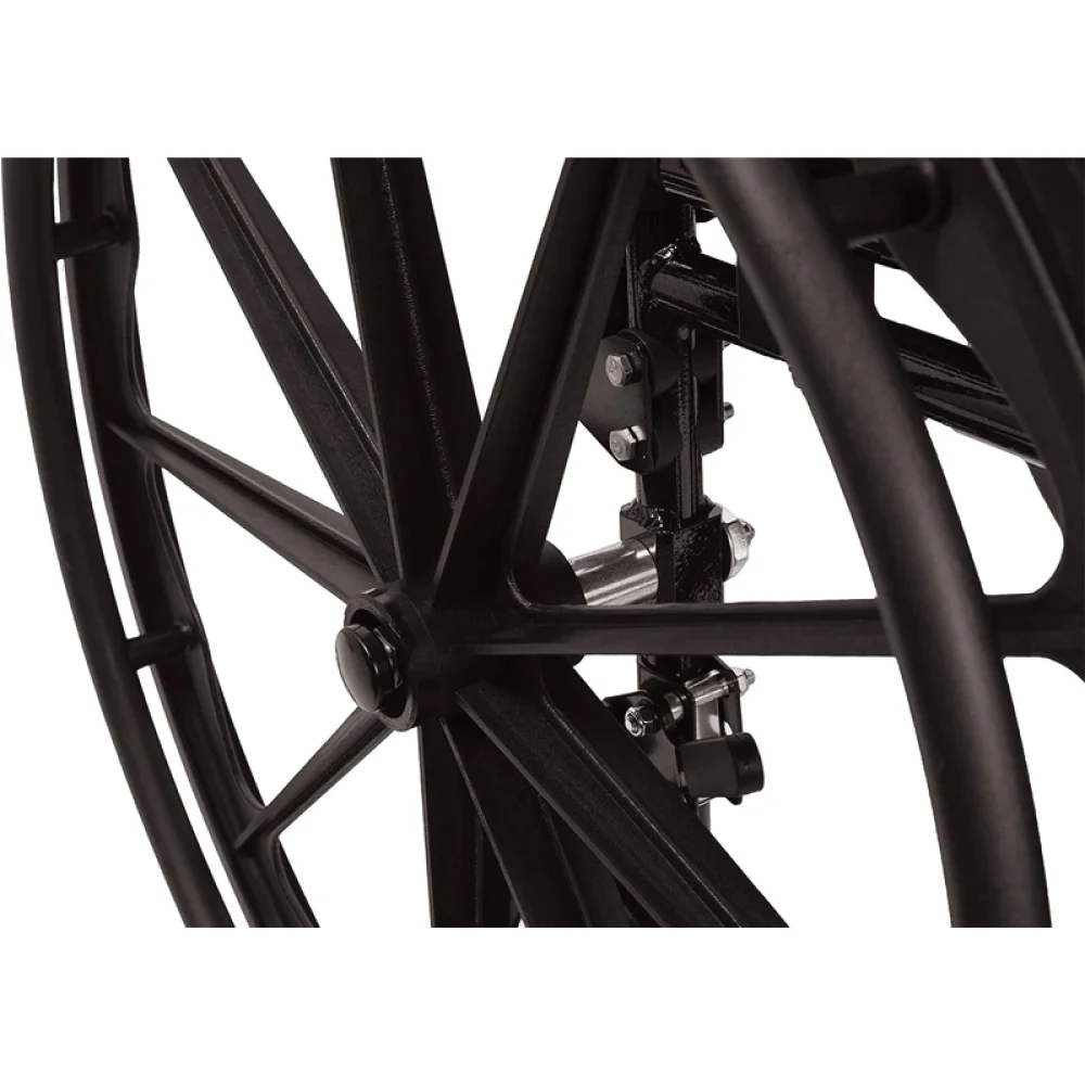 ProBasics K4 Transformer Wheelchair and Transport Chair with Flip-Back Desk Length Arms and Swing-Away Footrests - Image 9