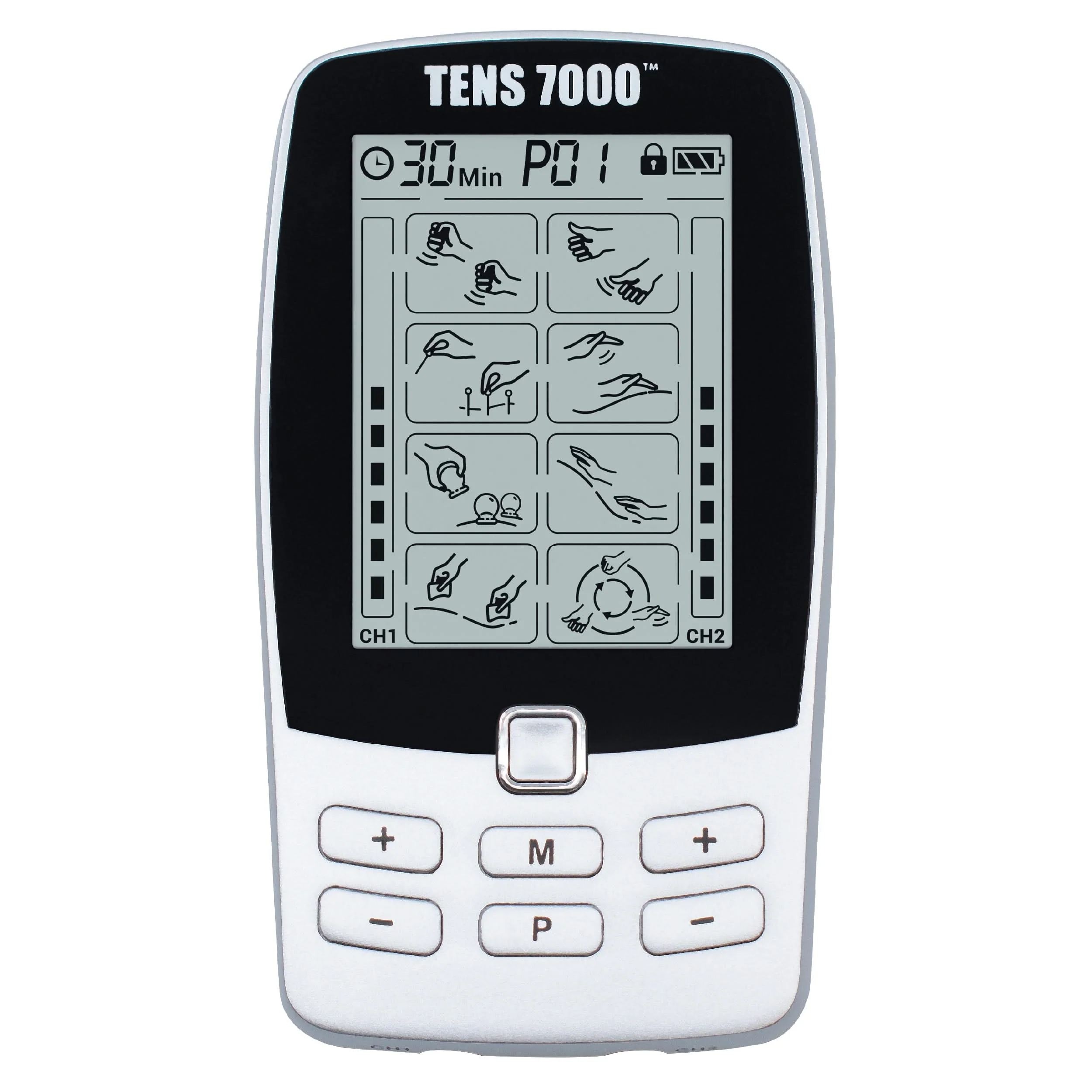 TENS 7000 Dual-Channel TENS Massager