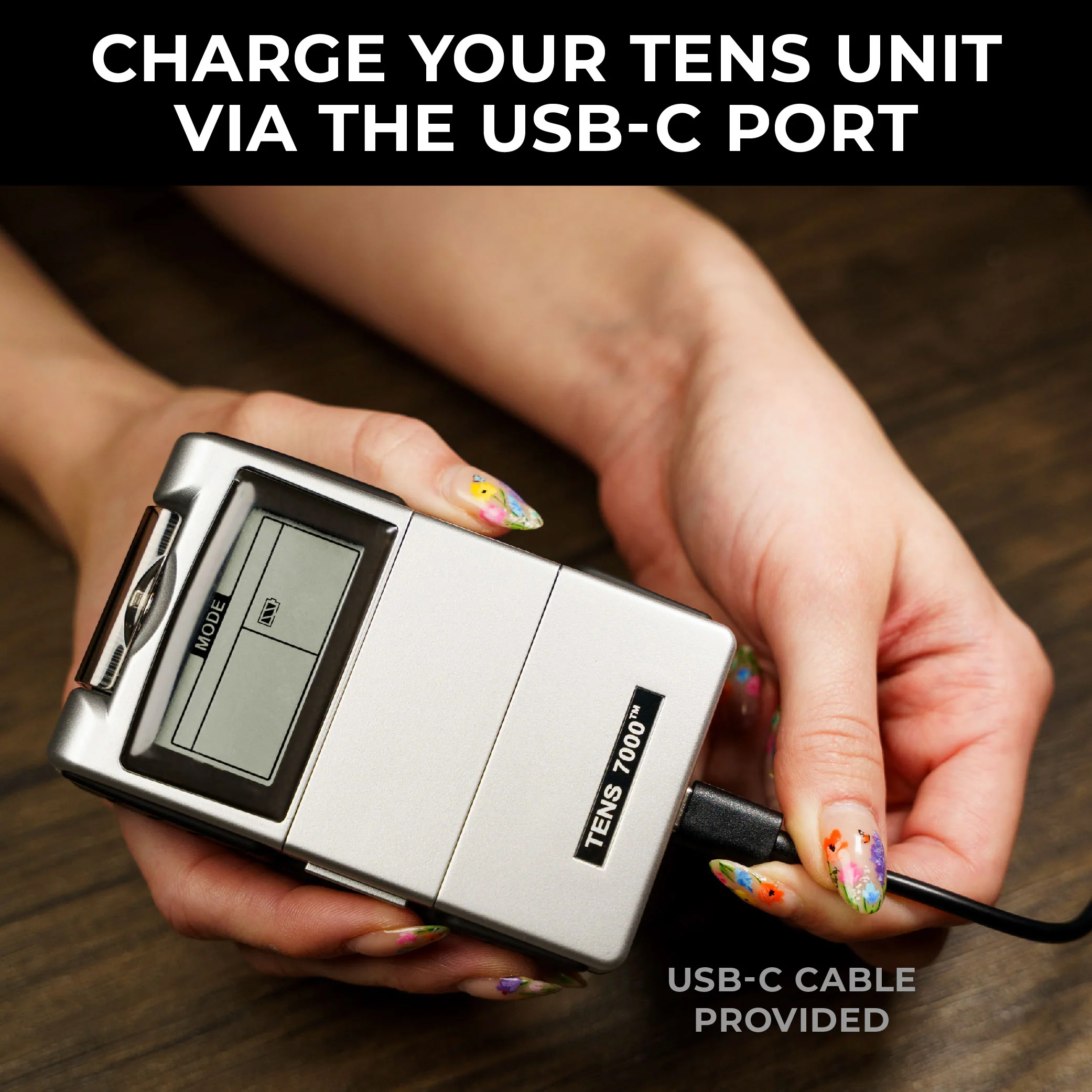 TENS 7000 Rechargeable TENS Unit - Image 13