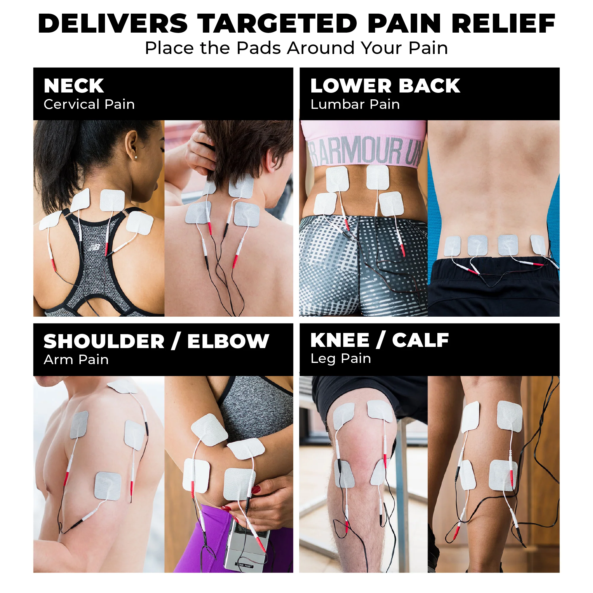 TENS 7000 Elite Rechargeable TENS Unit Muscle Stimulator and Pain Relief Machine - Image 4