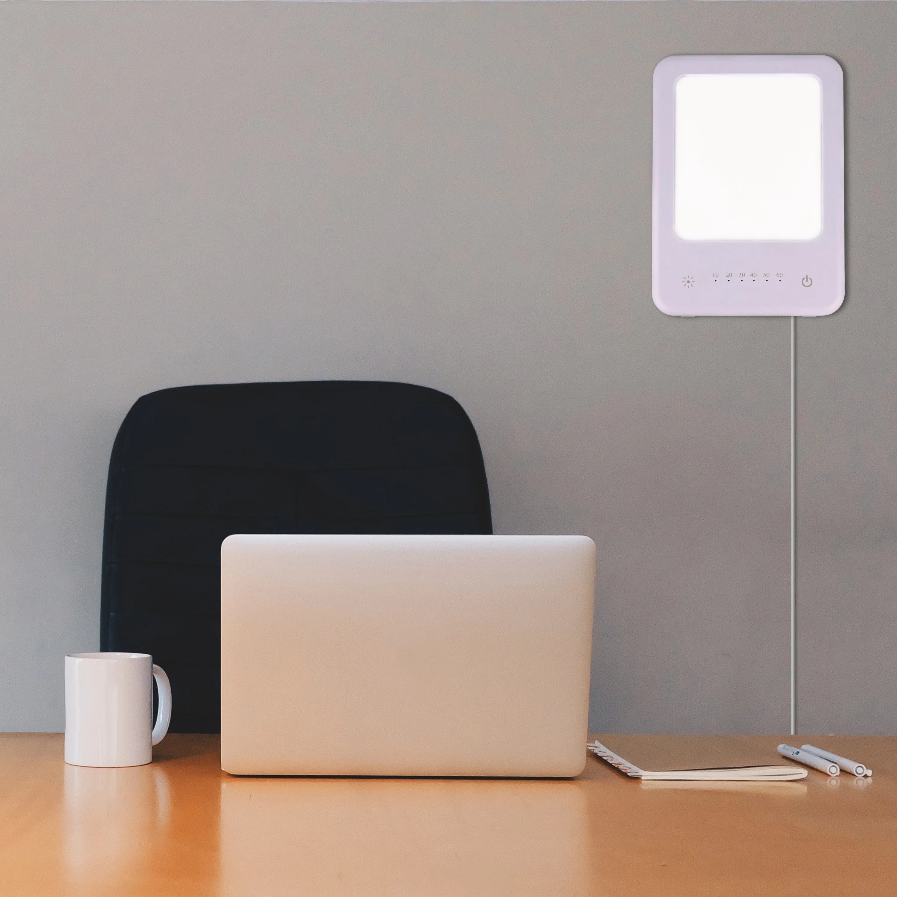 TheraLite Glow Small Light Therapy Lamp with Timer - Image 7