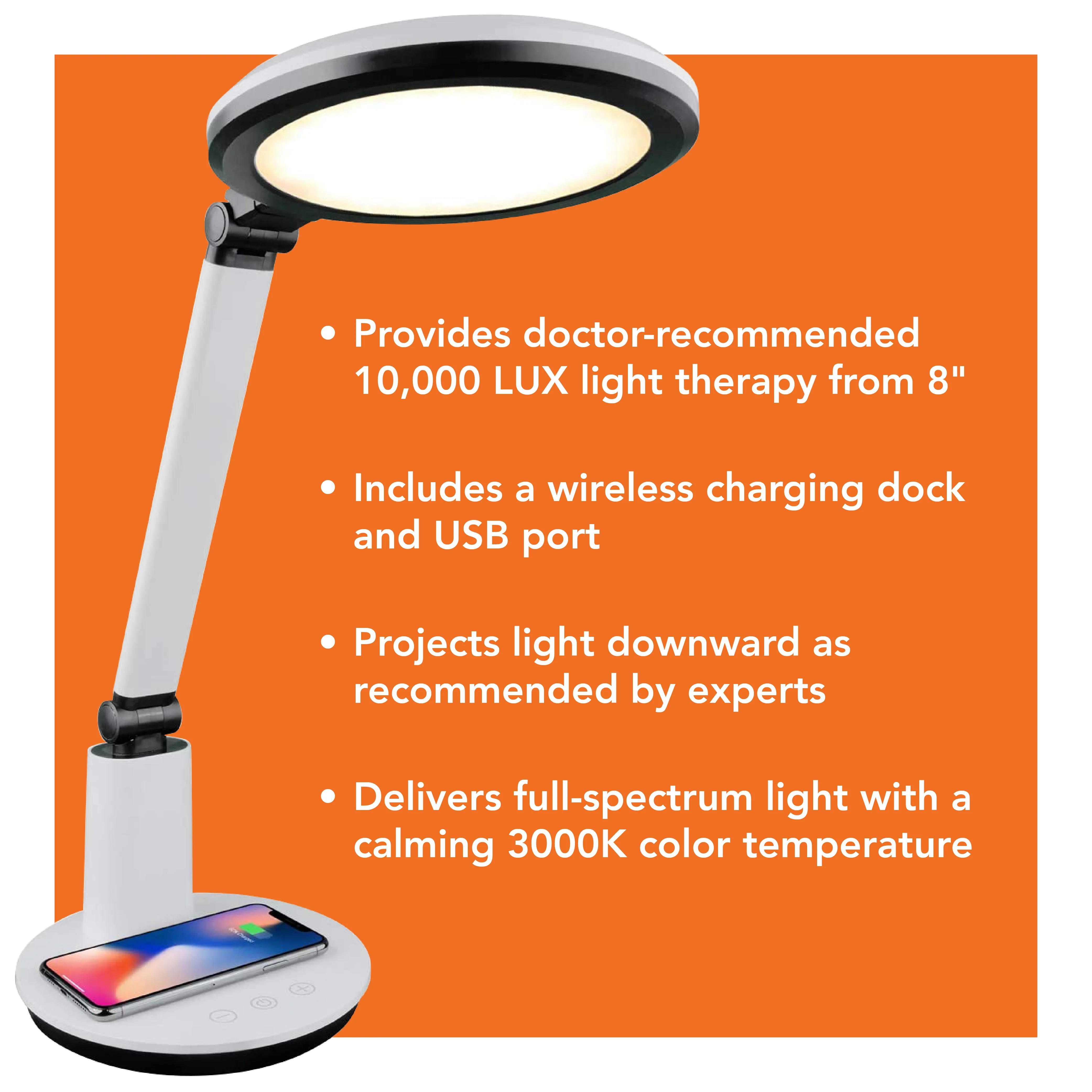 TheraLite Halo Bright Light Therapy Lamp - Image 3