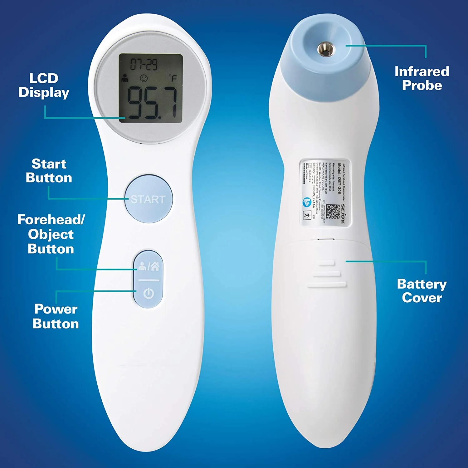 Roscoe Touchless Forehead Thermometer - Image 2
