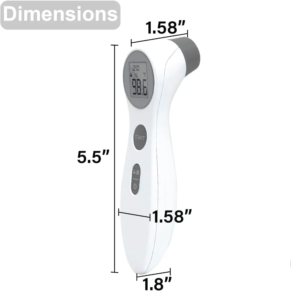 Roscoe Touchless Forehead Thermometer - Image 9