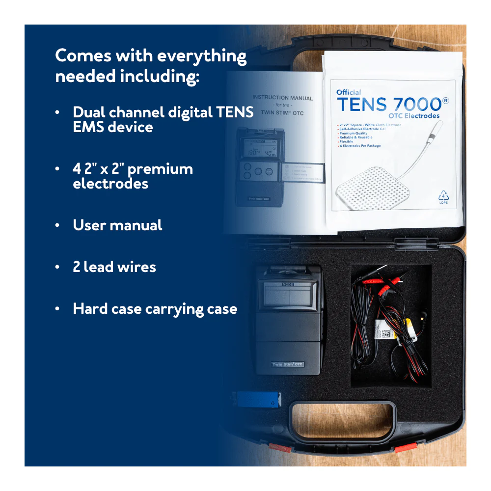 Twin Stim TENS Unit and EMS Muscle Stimulator - Image 8